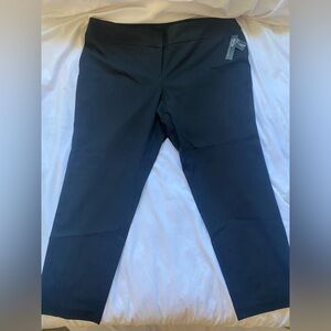 Plus size Black Slim Fit Pants